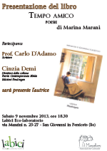 Presentazione del libro 'Tempo amico'